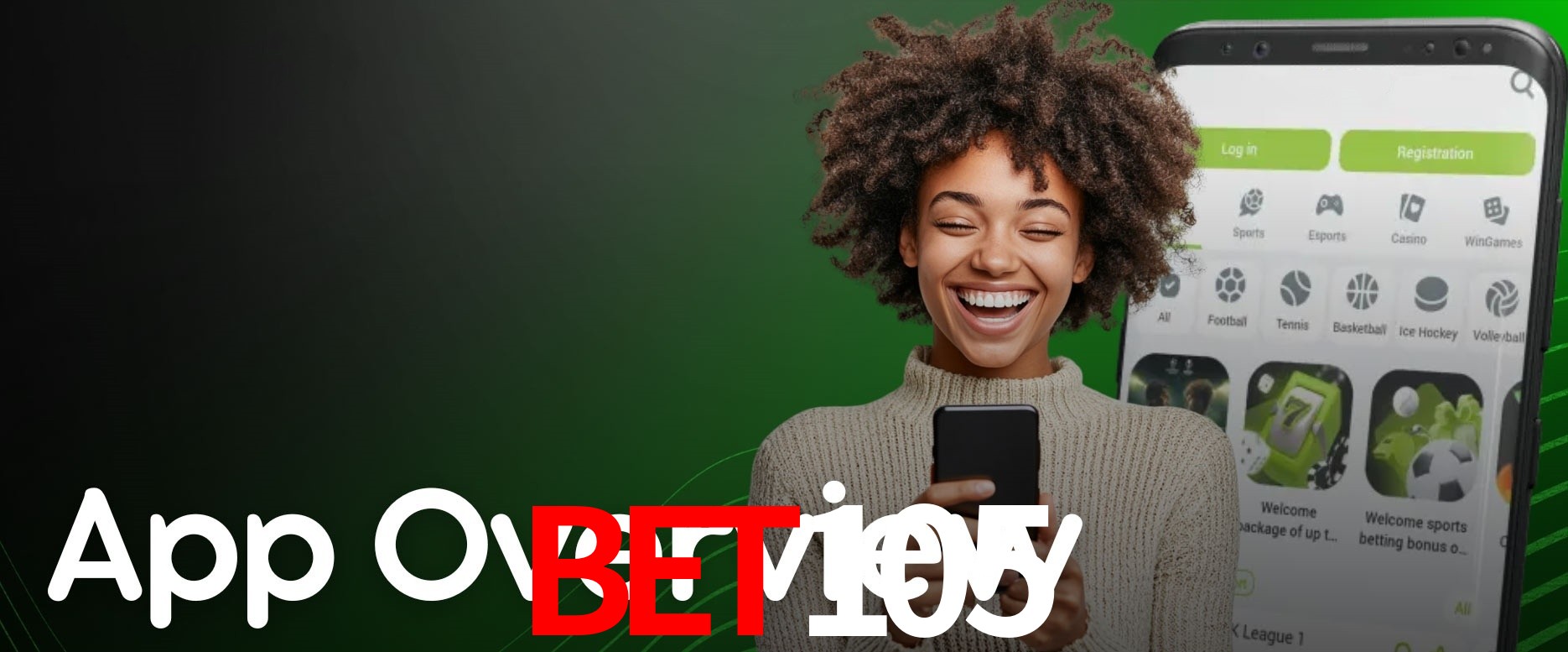 APP oficial da BET105 para mobile